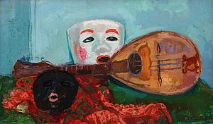 CHRISTIAN CAILLARD Stilleben mit Masken