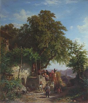 ALBERT KAPPIS Am Rhein bei Koblenz
