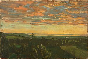 "Reiniger, Otto, Abendlicht"